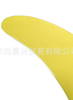 批发冲浪板配件单支尾舵 Single Fin黄色鱼鳍 水上运动桨板尾鳍