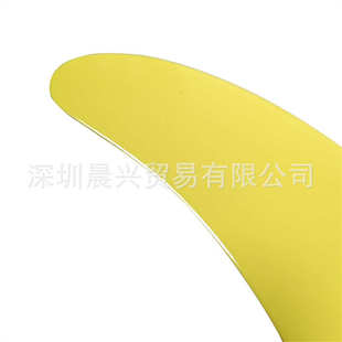 水上运动桨板尾鳍 Fin黄色鱼鳍 批发冲浪板配件单支尾舵 Single