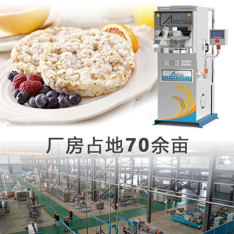 真诺智能膨化零食爆米饼机器非油炸玉米片休闲食品设备