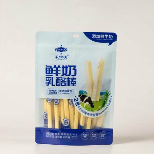 乳中情牛奶条鲜奶乳酪棒内蒙古特产奶制品添加鲜牛奶健康零食小吃