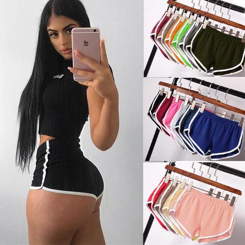 casual sports home essential slim-fit women's soft stretch