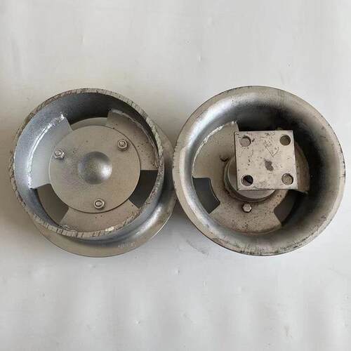 接触网梯车轮钢轮轨道单边轮运输车轨道轮铁路工具车轮200无缝管