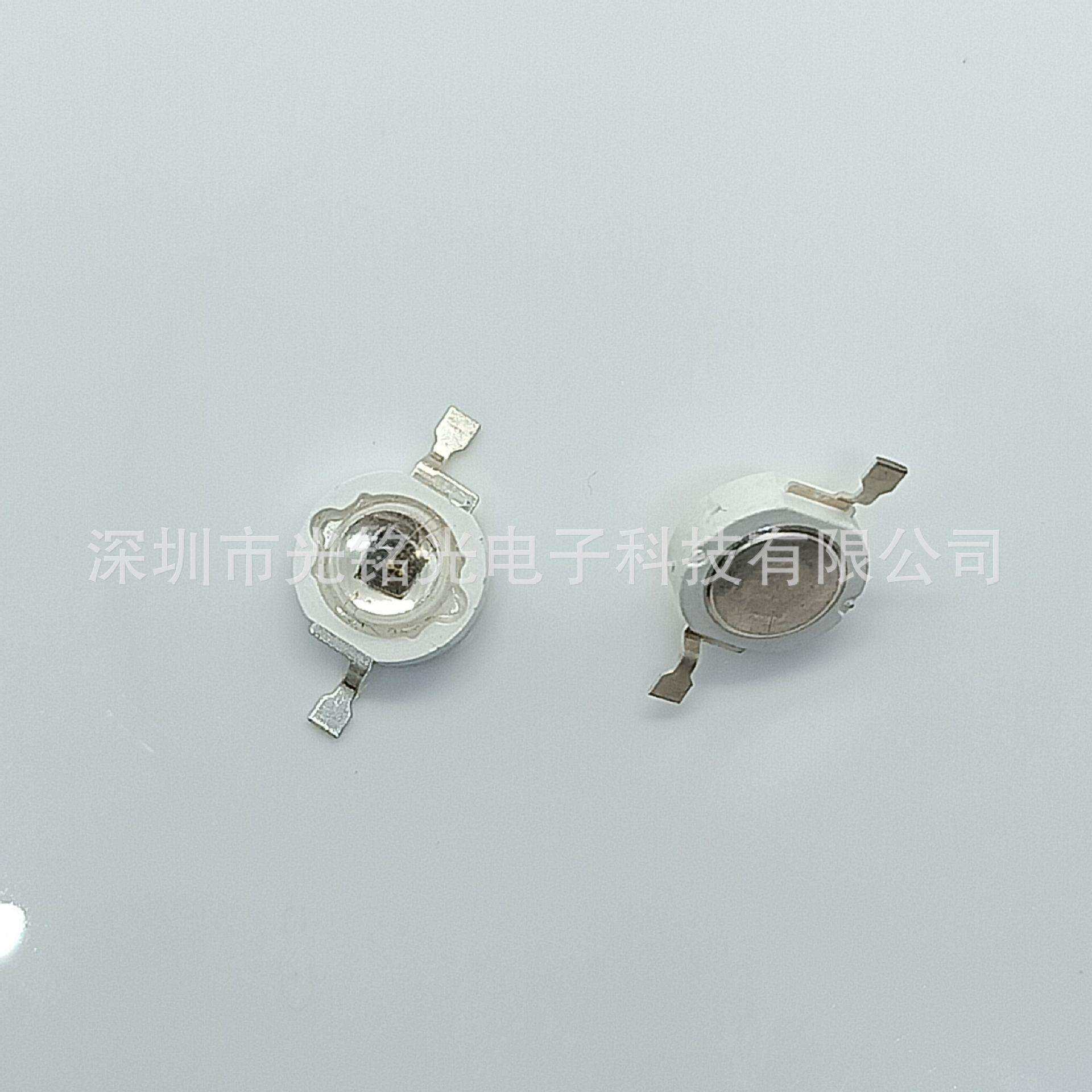 厂家供应 1W发射-850 60度 大功率红外线发射灯珠 仿流明发射灯珠