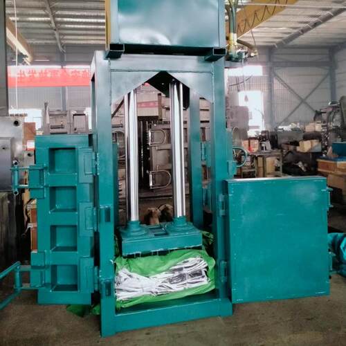 提箱式四开门针织品液压打包机服装打包机内衣裤压缩捆扎打包机