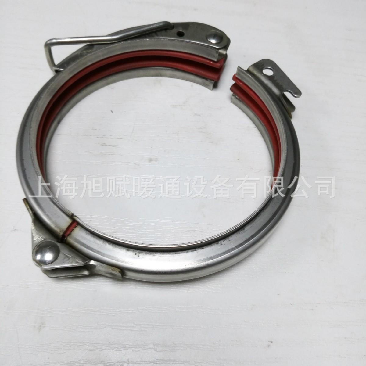 不锈钢风管卡箍 风管抱箍 手压卡箍 快速管箍 不锈钢镀锌卡箍