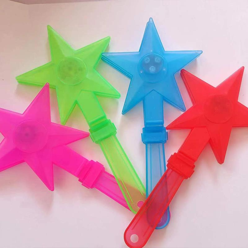 五角星拍手演唱会助威活动道具手拍荧光棒年会气氛神器定制幼儿园