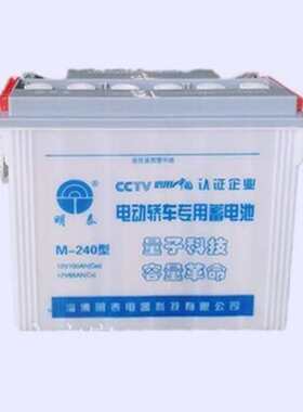 明泰蓄电池3D-250型230型210型220型6V180AH 三轮车 巡逻车观光车