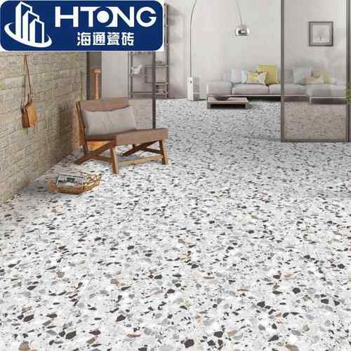 亮面8771水彩色厅磨0石瓷砖北欧风地砖600X120餐厅客网红复古地砖