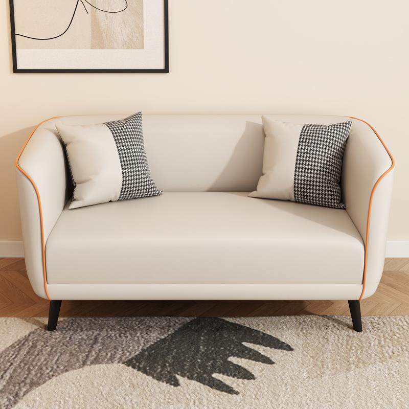 奶油风小户型沙发简约双人三人客厅卧室酒店服装美发店休息接待区,住宅家具,布艺沙发,淘宝优惠券,粉丝福利购,淘宝优惠卷