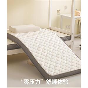 牛奶丝记忆棉床垫软垫家用卧室租房专用榻榻米学生宿舍护脊垫子