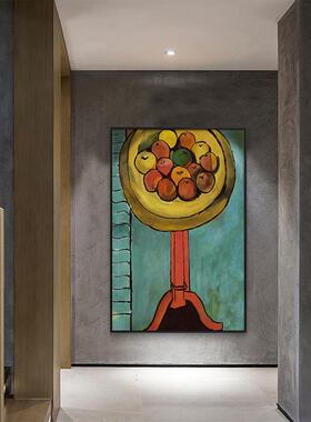 抽象世界斯马蒂后现代艺玄QX202201关装饰画蓝色民宿挂画酒店术壁