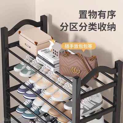 鞋架门口一件起批鞋架门出口楼简道款多层收纳鞋架室内租屋易鞋窄