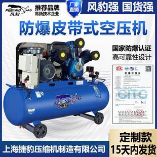 风豹防爆空压机大型工业级380V空气压缩机打气泵喷漆汽修