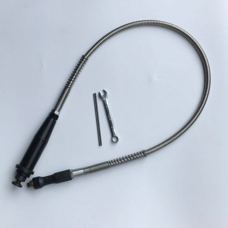 吊磨机配件锣机6MM加粗轴芯不锈钢炼条4MM活动手柄软轴黑塑胶炼条