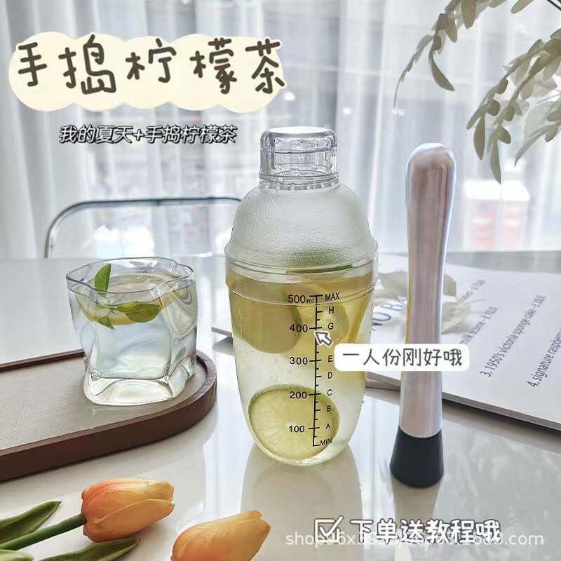 夏日捣汁棒碎冰锤雪刻杯暴打手打柠檬茶工具克杯冰块捣碎棒水杯果