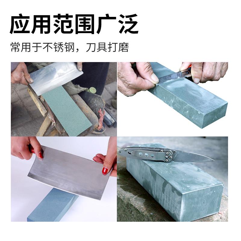 狮威绿碳化硅油石精磨油石条家用磨刀石模具修磨开刃抛光大号