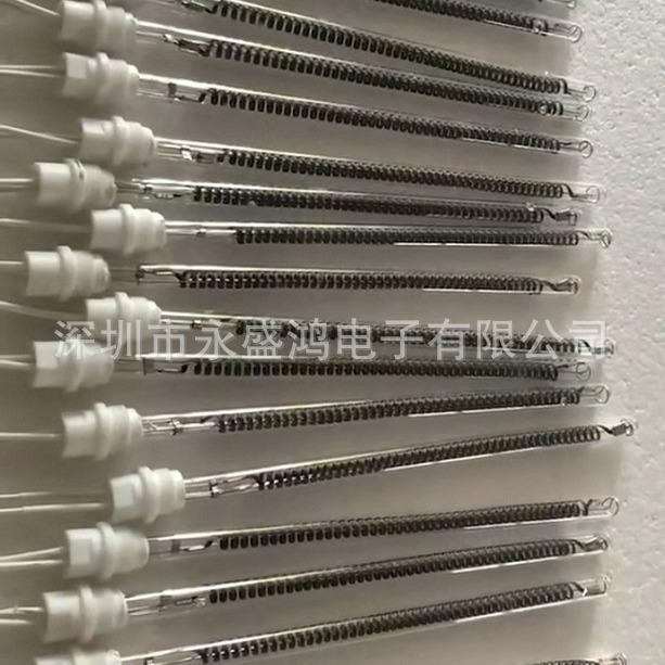 碳纤维单头发热管镀金碳纤维发热管卤素碳纤维电热管远红外发热管