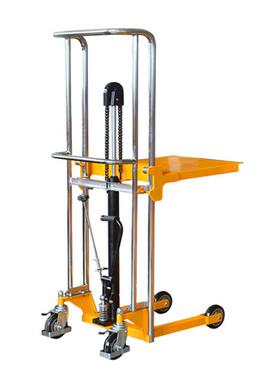 手动平台车液压350KG移动升降平台液压模具台小型手推装卸平板车