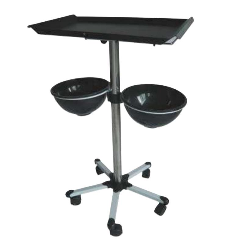 跨境多功能可动小移推车理发店沙托盘推车带染膏龙碗发7005收廊纳