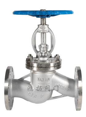 止304316锈钢不法兰截阀J41W-16P硬密封国标耐高温阀门手动截止式
