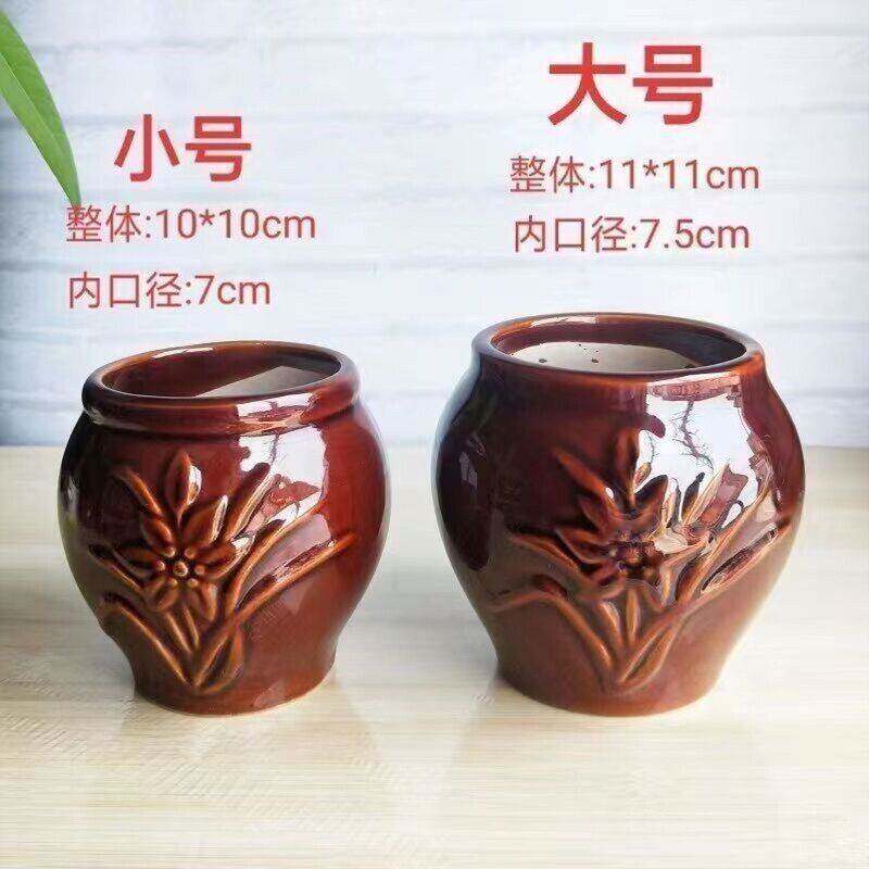特厚家用老式捣蒜土陶粗瓷蒜臼传统压蒜器陶瓷蒜缸砸蒜罐捣蒜泥