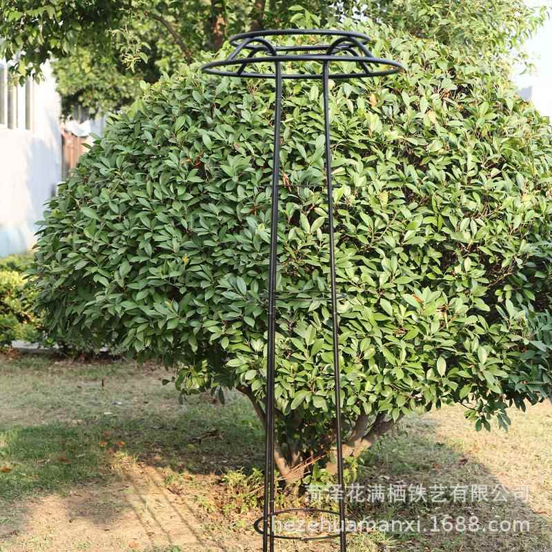 户外铁艺花铁艺爬藤架庭院植物爬铁艺爬藤架菇架头园林园攀艺蘑铁