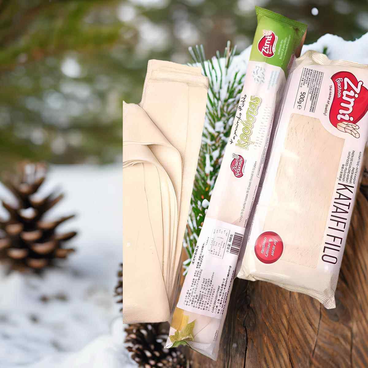 Spring roll wrapp春卷皮kunafa pastry希腊酥皮KATAIFIFIL面包丝