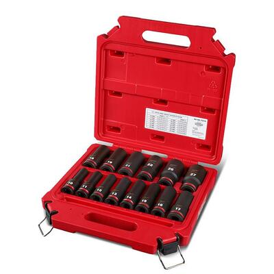 美沃奇milwaukee1/2机用加长套筒套装汽修套筒组套电动扳手套筒