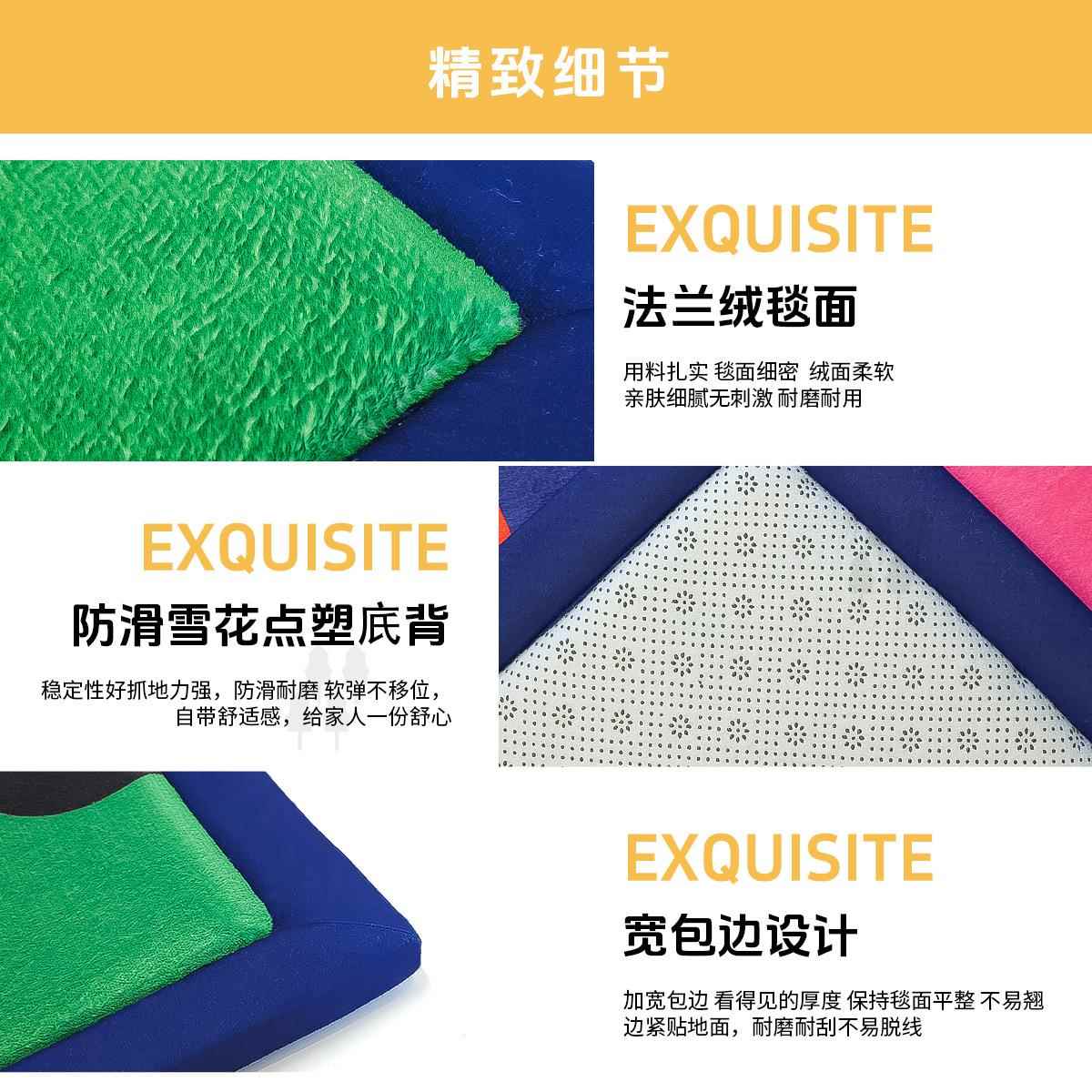 榻卡XFD通榻米垫打子儿童爬行垫卧读室地铺儿童阅区加厚防摔地毯