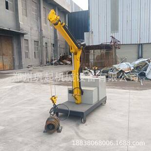 1-2吨液压小吊车全自动液压吊运机微型电动起吊机钢丝绳牵引