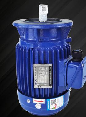 东元电机TECO 2.2KW3.7KW5.5KW7.5KW卧式AEMB/TEGH防爆 刹车马达
