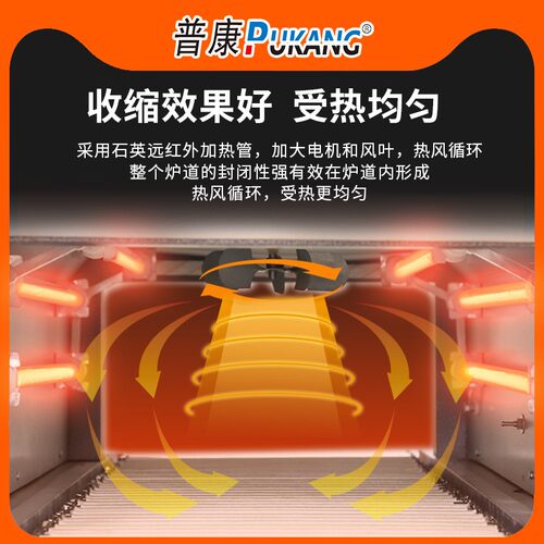 普BS康X-40BSX-402020喷气热收缩缩包装机自动热缩膜塑封机式热收