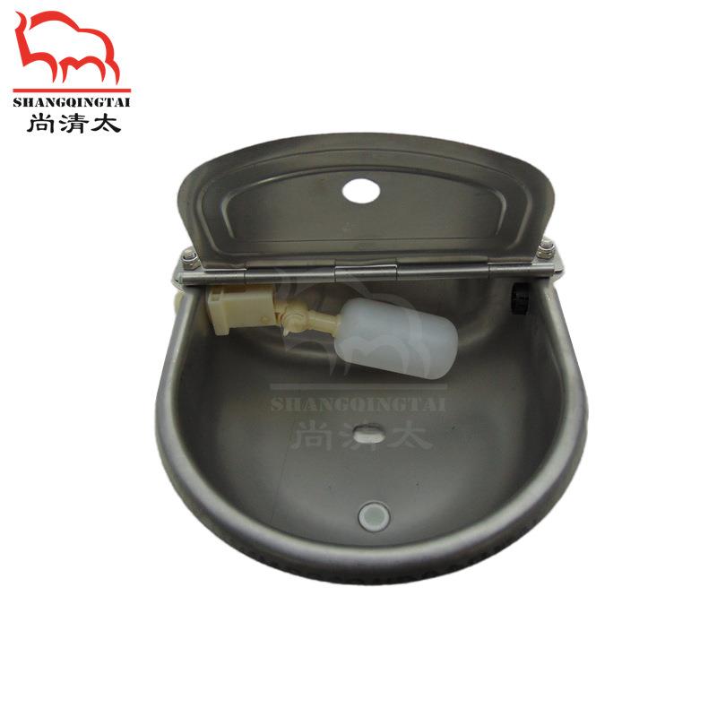 牛用不锈钢饮水碗 带清洗口饮水器 牛舍水线设备喝水器材畜牧养殖