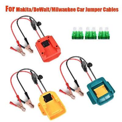 Car Jumper Cables for Makita/DeWalt/Milwaukee18V 20V