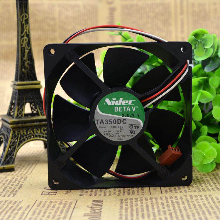 NIDEC L34880-58 IWA 12V 0.27A 9025 9CM 机箱 电源风扇液压静音