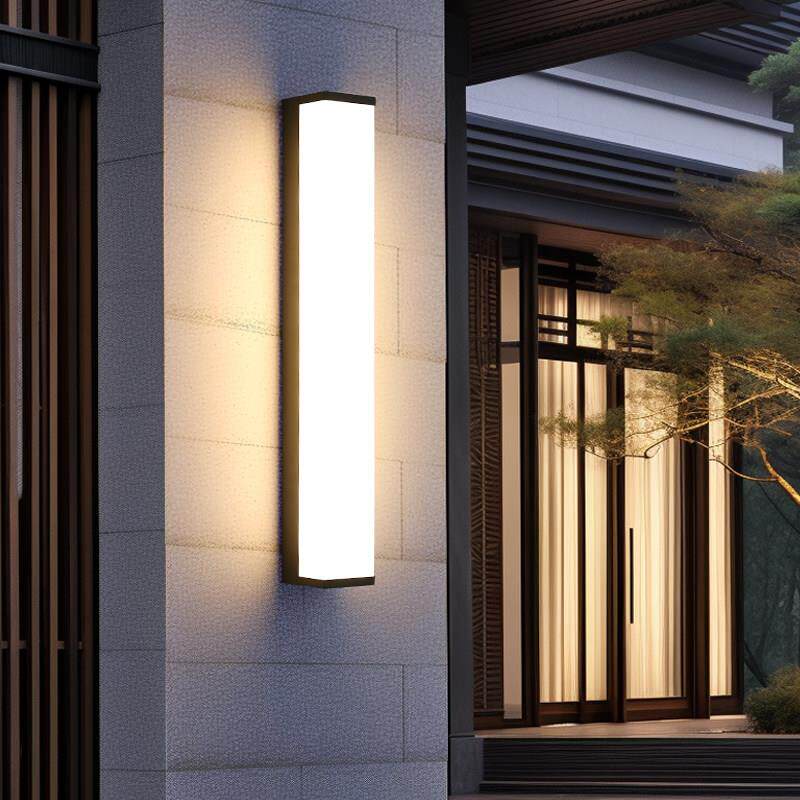 壁灯墙灯客厅卧室楼梯阳台庭院室外围墙门口户外防水长条走廊过道