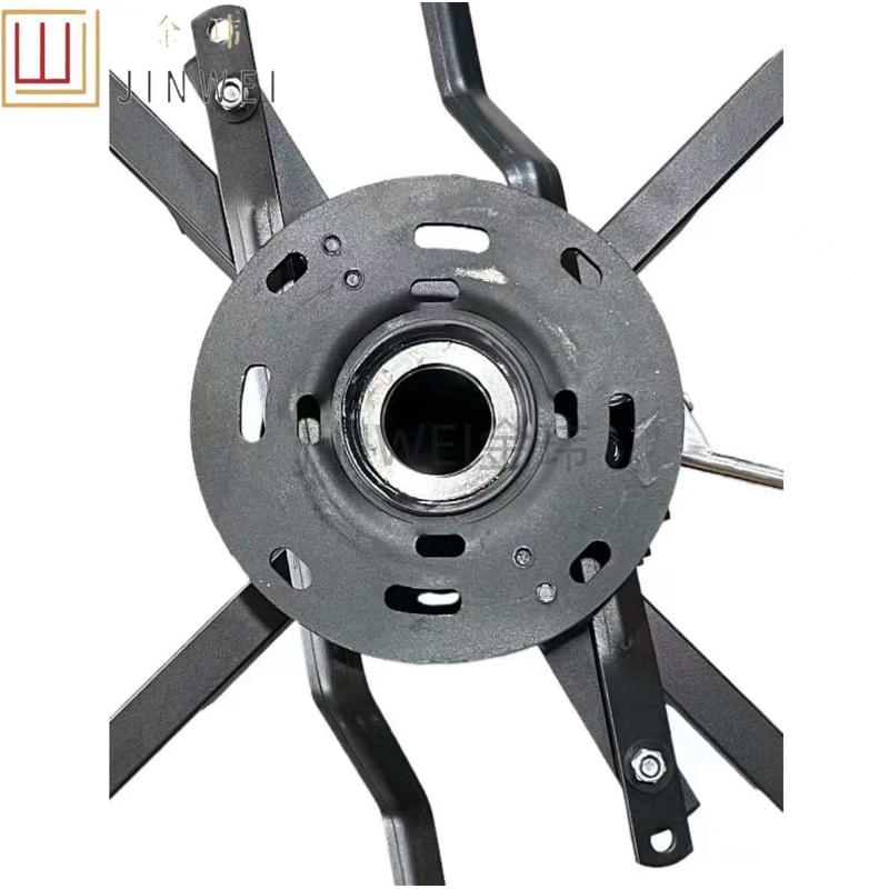 金玮源头厂家1.2米-1.35/1.5米导轨碟刹锁/直角圆桌功能五金桌架