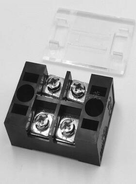 现货栅栏式接线端子KFTB2502 2*2P 4个螺丝25A双排接线间距12.1