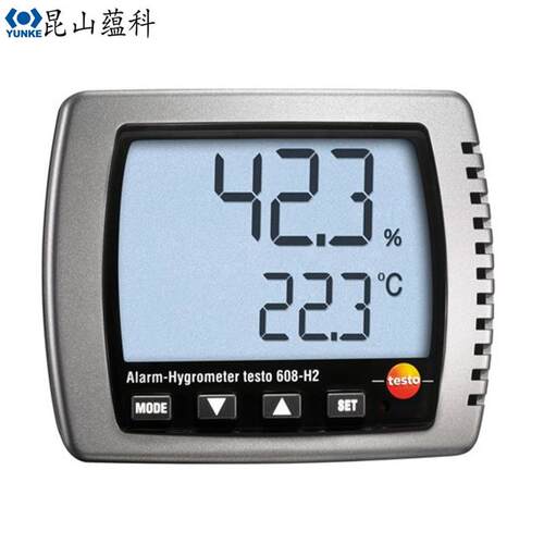 德图testo 608H1/H2 数显温湿度计 温湿度表 工业高精度温湿度仪