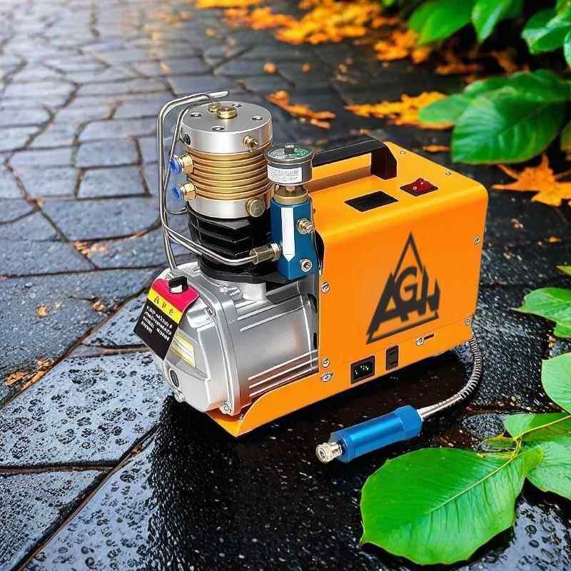 高压气泵0mpa高31压打气机3充0-a40mp大功率气动全铜