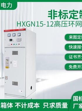 HXGN15-12高压开关柜开闭所SF6环网柜带开关电缆分支箱成套充气柜