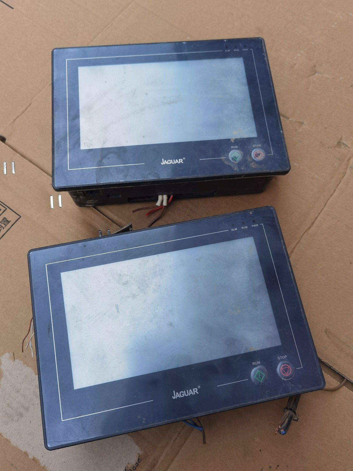 捷豹空压机触摸屏IOTWD-1070AR-T-F01闲置拆机