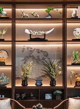 83527548梵砂新物中式关招财摆件客厅酒家居好电视柜柜装玄饰品高