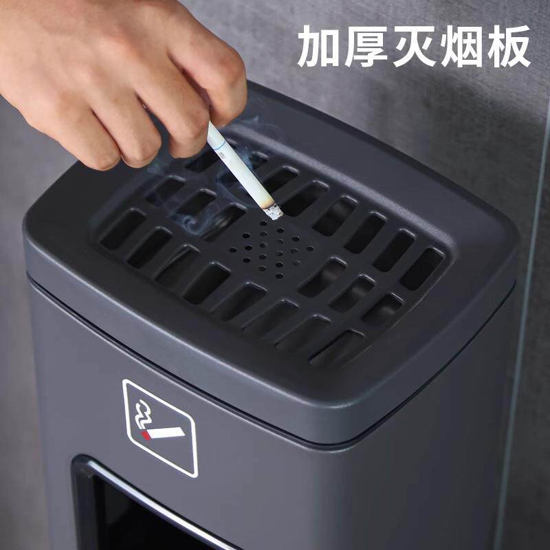 不锈钢烟灰桶酒店大堂立式烟灰柱商场楼道吸烟区灭烟桶电梯口商用