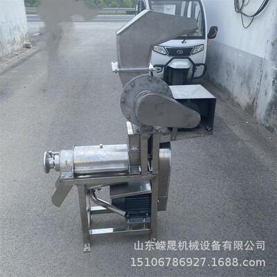 大型工业刺梨油柑果榨汁机 苹果橘子破碎压榨机 商用生姜挤汁机