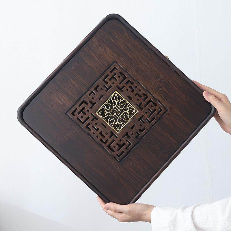 茶盘家用竹制储水式茶具托盘桌面功夫茶海新款简易沥水干泡小茶台,餐饮具,茶盘,淘宝优惠券,粉丝福利购,淘宝优惠卷