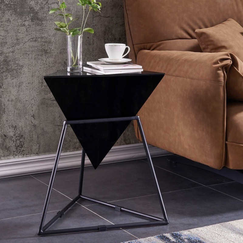 边几意式极简三角桌子铁艺茶几客厅简约床头置物架轻奢艺术置物架,商业/办公家具,茶几,淘宝优惠券,粉丝福利购,淘宝优惠卷