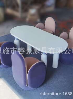 zdh儿童幼儿园专用桌椅阅读桌手工桌娱乐桌