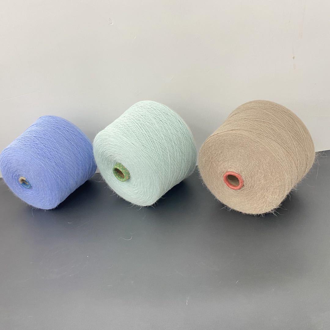 纱线长毛水貂绒线水貂貂手毛编ZDK机织貂绒纱线毛毛线球