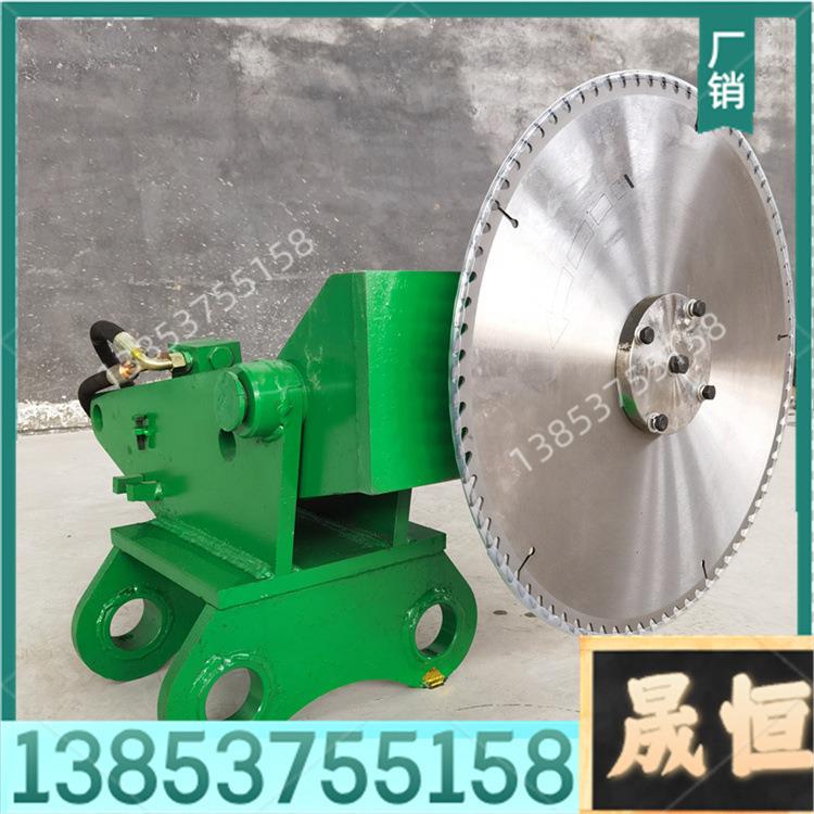 小型劈木机 圆盘锯伐木锯树枝切割平茬机芦苇道路两侧高枝修剪锯